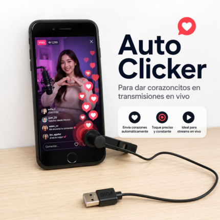 Autoclicker- Tap Tap a la pantalla ilimitado- Like envivo