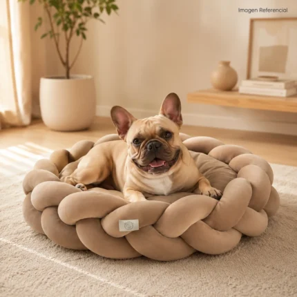 Cama Abrazo Trenzado- Cama Para Perros y Patos